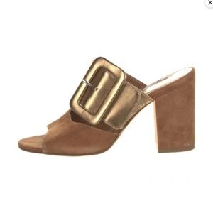 Paris Texas Suede Slides, size 38